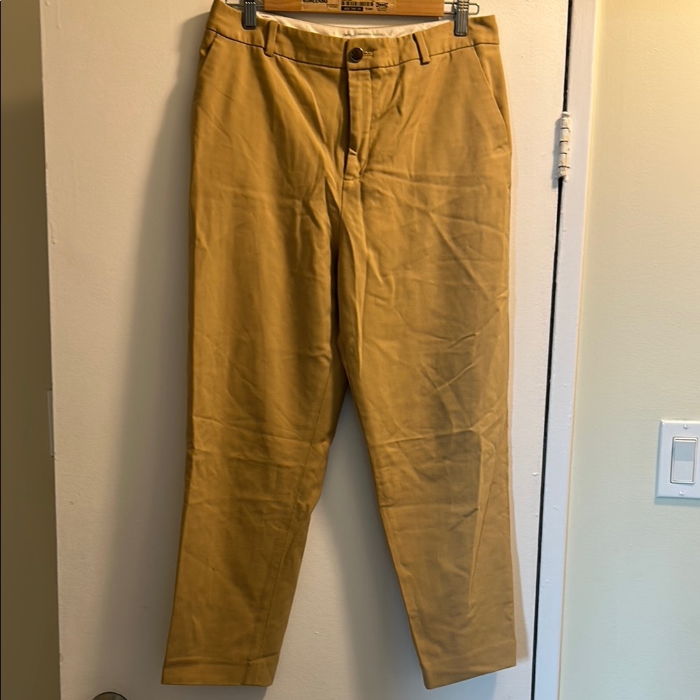 Club Monaco Tan Chinos Straight Leg